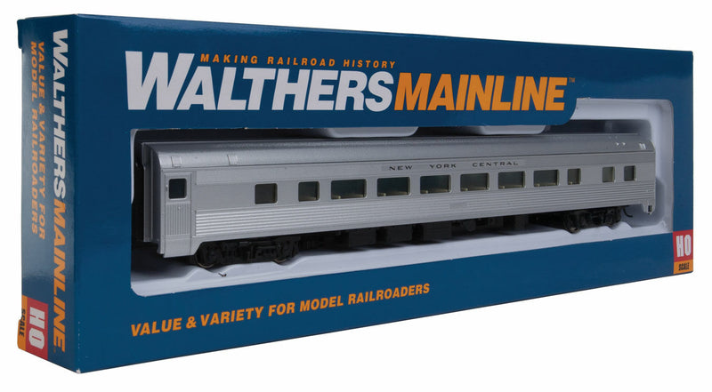 Walthers Mainline 910-30005 HO Scale 85' Budd Large Window Coach New York Central NYC