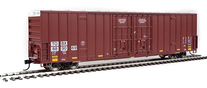 Walthers Mainline 910-3005 HO Scale 60' High Cube Box Car TTX TOBX 889069