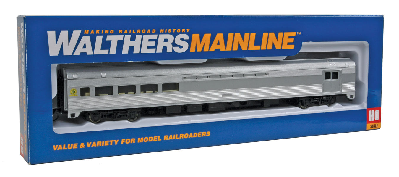 Walthers Mainline 910-30061 HO Scale 85' Budd Baggage Lounge Southern Railway