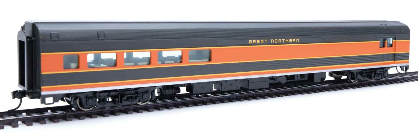 Walthers Mainline 910-30067 HO Scale 85' Budd Baggage Lounge Great Northern GN