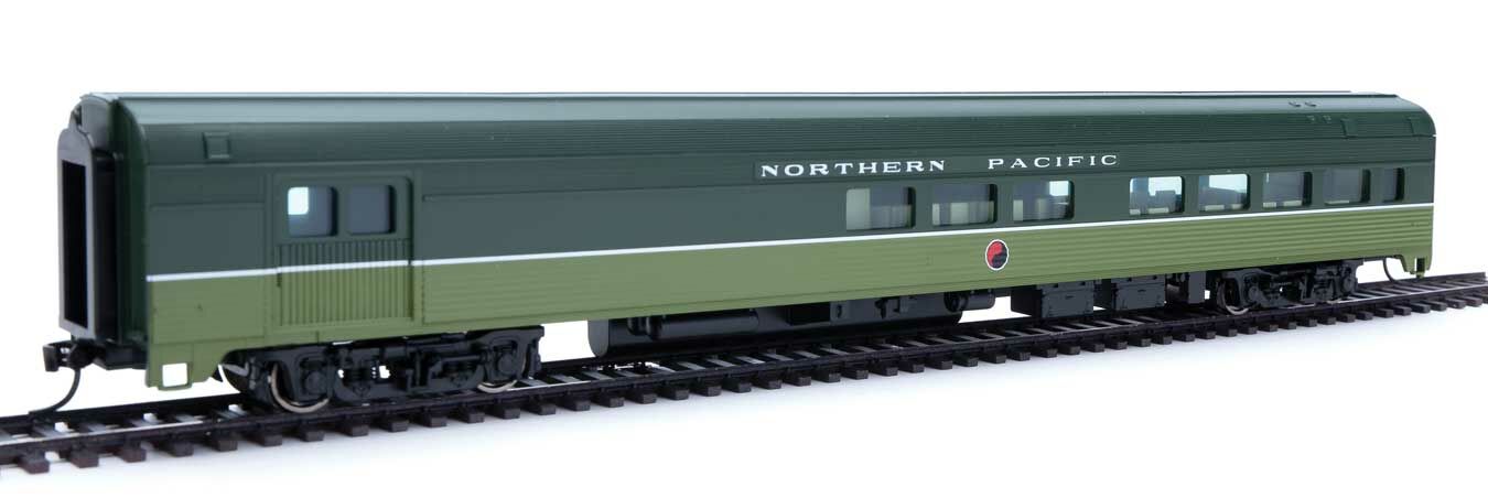 Walthers Mainline 910-30068 HO Scale 85' Budd Baggage Lounge Northern Pacific NP
