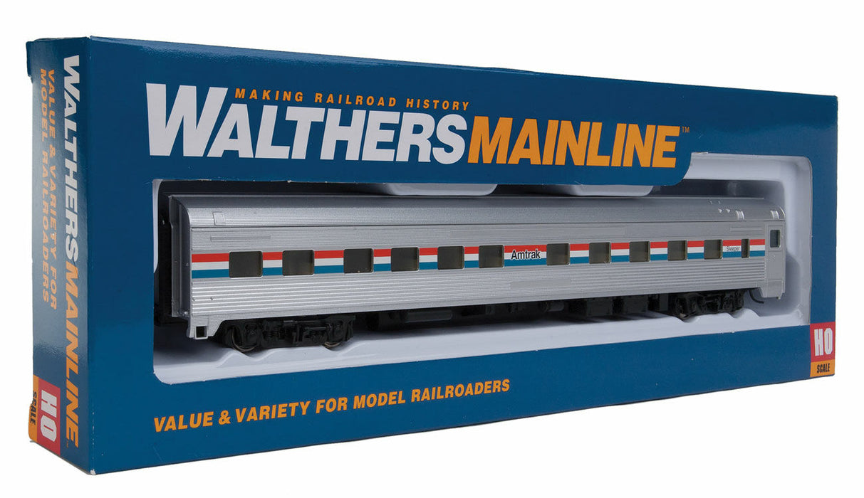Walthers Mainline 910-30101 HO Scale Budd 10-6 Sleeper Amtrak Phase III