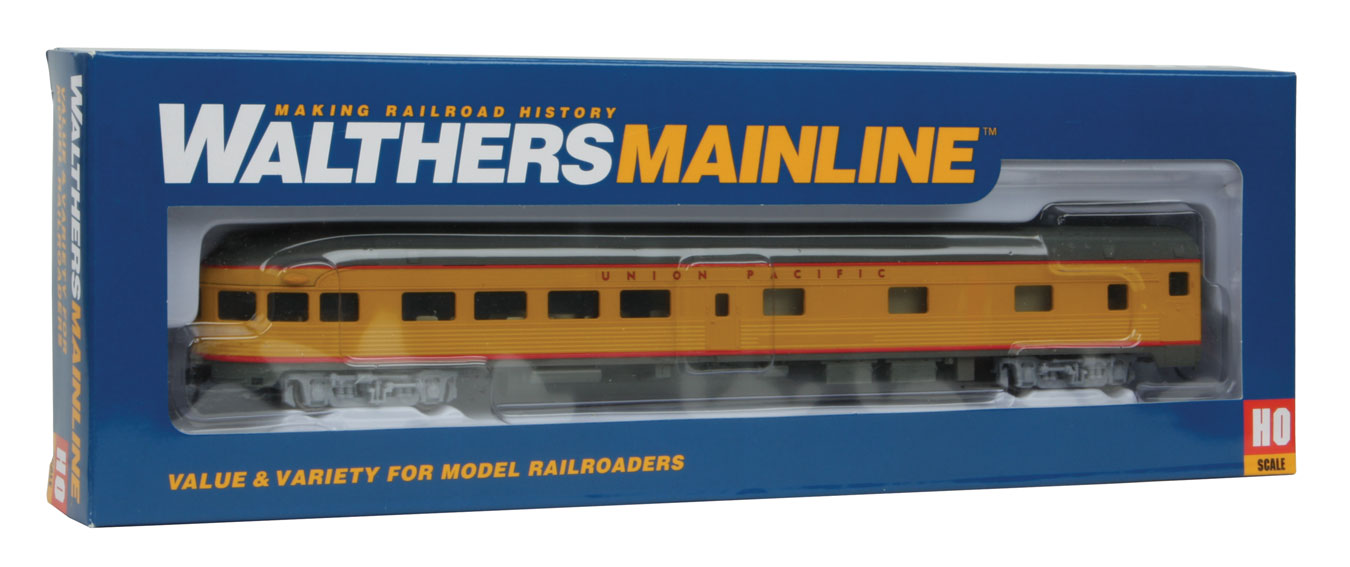 Walthers Mainline 910-30358 HO Scale 85' Budd Observation Union Pacific UP