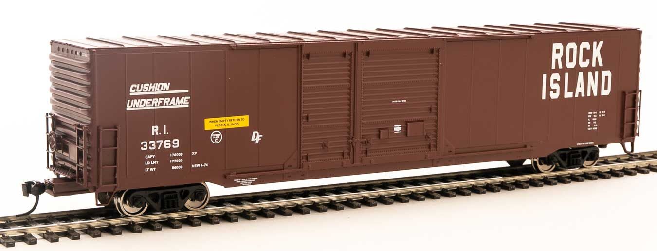 Walthers Mainline 910-3217 HO Scale 60' PS Auto Parts Boxcar Rock Island RI 33771