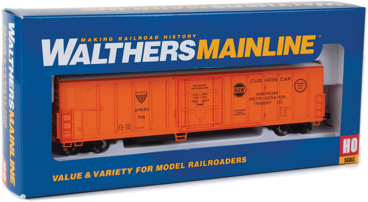 Walthers Mainline 910-3901 HO Scale 57' Mechanical Reefer ARMN 715