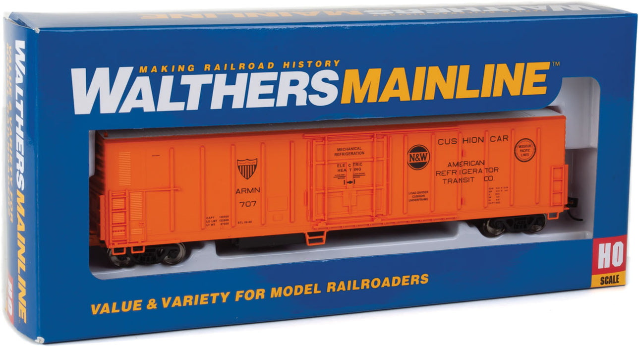 Walthers Mainline 910-3902 HO Scale 57' Mechanical Reefer ARMN 707