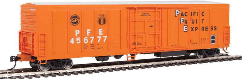 Walthers Mainline 910-3913 HO Scale 57' Mechanical Reefer Pacifc Fruit Express PFE 456777