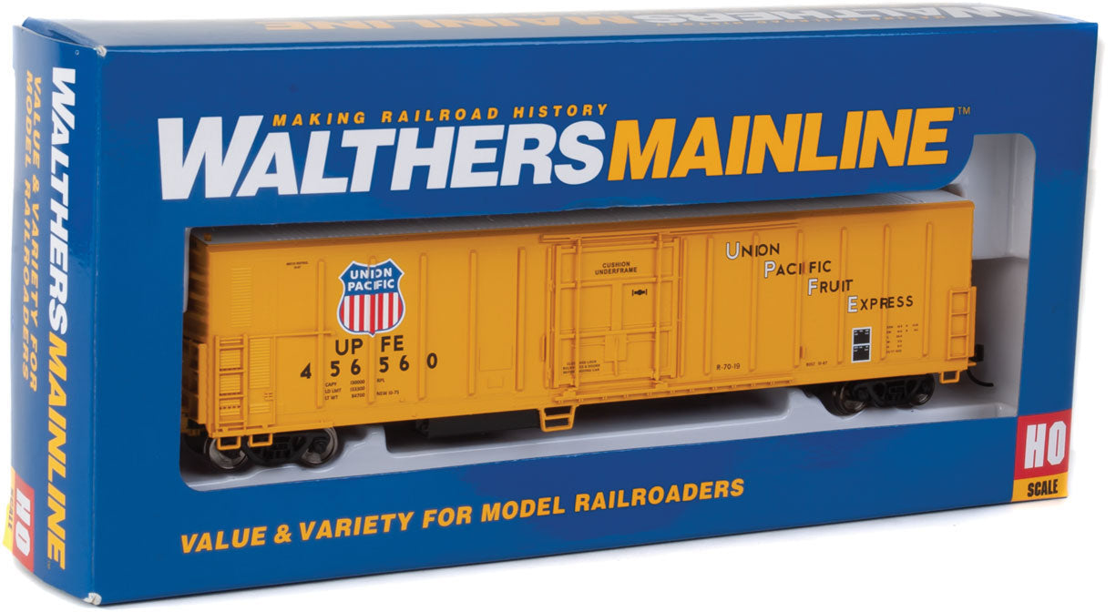 Walthers Mainline 910-3921 HO Scale 57' Mechanical Reefer Union Pacifc Fruit Express UPFE 456560