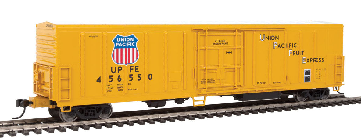 Walthers Mainline 910-3923 HO Scale 57' Mechanical Reefer Union Pacifc Fruit Express UPFE 456550