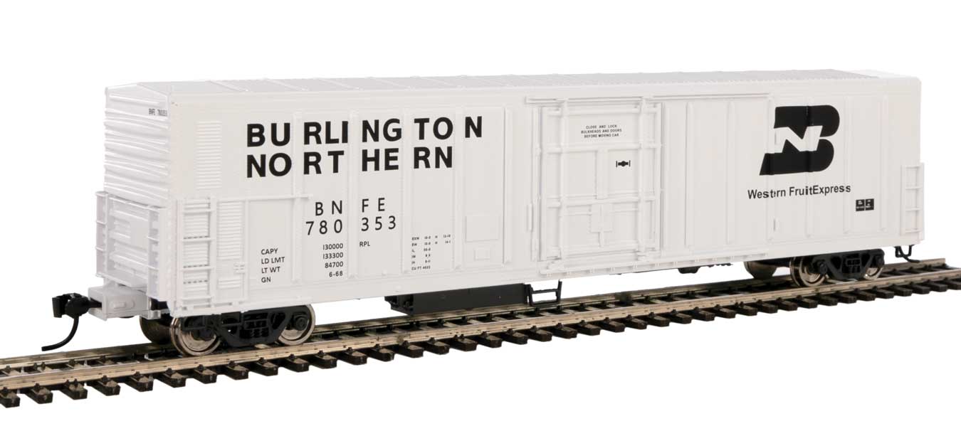 Walthers Mainline 910-3952 HO Scale 57' Mechanical Reefer Burlington Northern BNFE 780353
