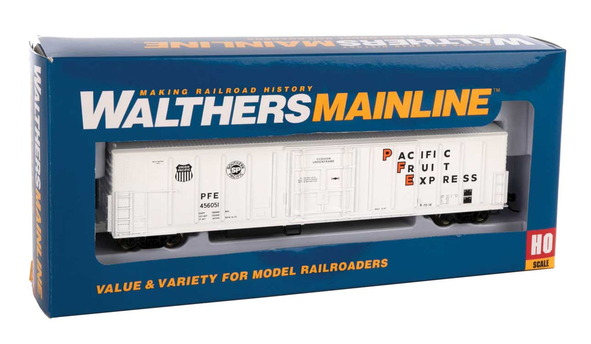 Walthers Mainline 910-3958 HO Scale 57' Mechanical Reefer Pacific Fruit Express PFE 456051