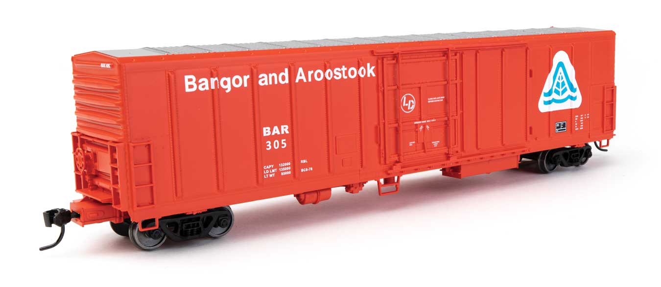 Walthers Mainline 910-3975 HO Scale 57' Mechanical Reefer Bangor & Aroostook BAR 305