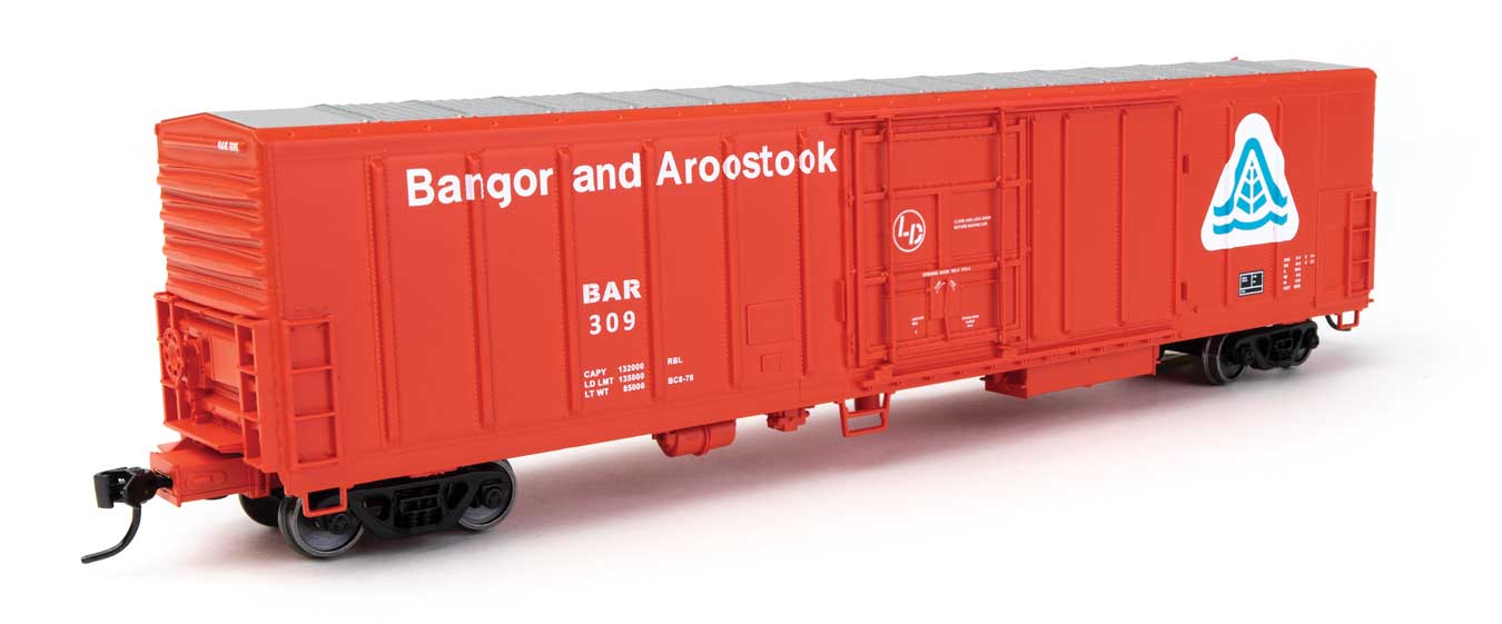Walthers Mainline 910-3976 HO Scale 57' Mechanical Reefer Bangor & Aroostook BAR 309