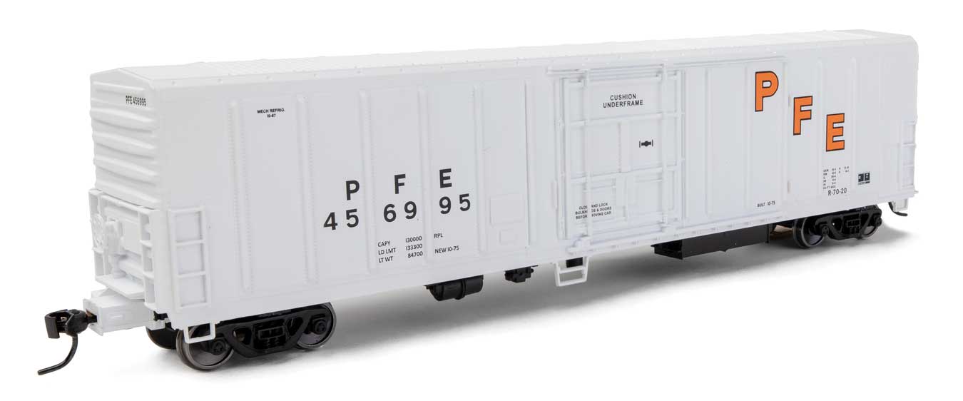 Walthers Mainline 910-3983 HO Scale 57' Mechanical Reefer Pacific Fruit Express PFE 4569995
