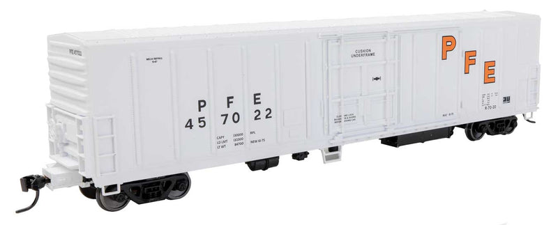 Walthers Mainline 910-3984 HO Scale 57' Mechanical Reefer Pacific Fruit Express PFE 4567022