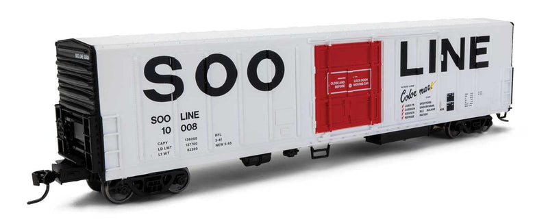Walthers Mainline 910-3990 HO Scale 57' Mechanical Reefer SOO Line 10008