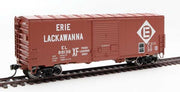 Walthers Mainline 910-45001 HO Scale 40' Modernized ACF Boxcar Erie Lackawanna EL 88139