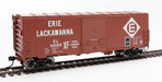 Walthers Mainline 910-45002 HO Scale 40' Modernized ACF Boxcar Erie Lackawanna EL 88189