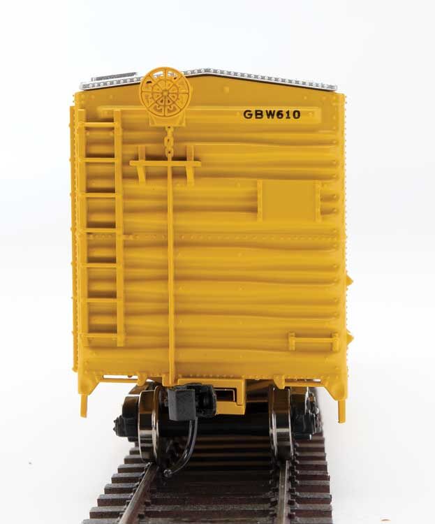 Walthers Mainline 910-45004 HO Scale 40' Modernized ACF Boxcar Green Bay & Western GBW 610