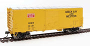 Walthers Mainline 910-45004 HO Scale 40' Modernized ACF Boxcar Green Bay & Western GBW 610