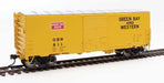 Walthers Mainline 910-45005 HO Scale 40' Modernized ACF Boxcar Green Bay & Western GBW 611