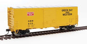 Walthers Mainline 910-45006 HO Scale 40' Modernized ACF Boxcar Green Bay & Western GBW 623