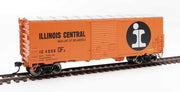 Walthers Mainline 910-45007 HO Scale 40' Modernized ACF Boxcar Illinois Central IC 4000