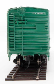 Walthers Mainline 910-45010 HO Scale 40' Modernized ACF Boxcar Lehigh Valley LV 66186