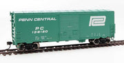 Walthers Mainline 910-45013 HO Scale 40' Modernized ACF Boxcar Penn Central PC 138120