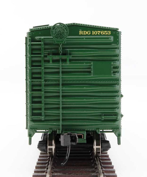 Walthers Mainline 910-45019 HO Scale 40' Modernized ACF Boxcar Reading RDG 107653