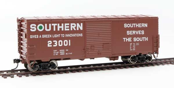 Walthers Mainline 910-45022 HO Scale 40' Modernized ACF Boxcar Southern 23001
