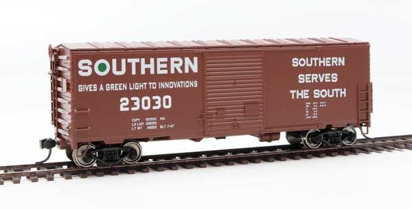 Walthers Mainline 910-45023 HO Scale 40' Modernized ACF Boxcar Southern 23030