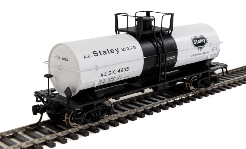 Walthers Mainline 910-48016 HO Scale 36' Chemical Tank Car AE Staley AESX 4935