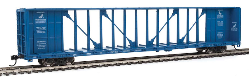 Walthers Mainline 910-4847 HO Scale 72' Centerbeam Flatcar Columbia and Cowlitz Railway CLC 9963