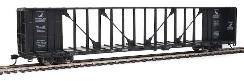 Walthers Mainline 910-4848 HO Scale 72' Centerbeam Flatcar CSX 600823