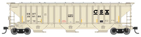 Walthers Mainline 910-49012 HO Scale 57' Trinity 4750 3-Bay Covered Hopper CSX 259914