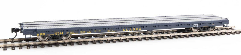 Walthers Mainline 910-5358 60' Pullman Flatcar Alaska ARR 17014