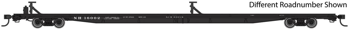 Walthers Mainline 910-5486 HO Scale G85 85' Flatcar New Haven NH 16049