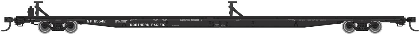 Walthers Mainline 910-5487 HO Scale G85 85' Flatcar Northern Pacific NP 65542