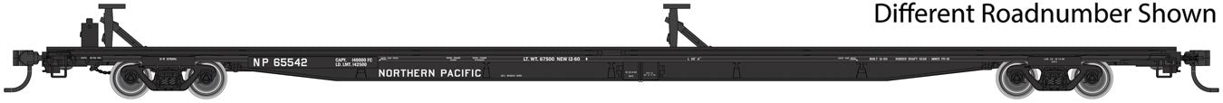 Walthers Mainline 910-5488 HO Scale G85 85' Flatcar Northern Pacific NP 65566