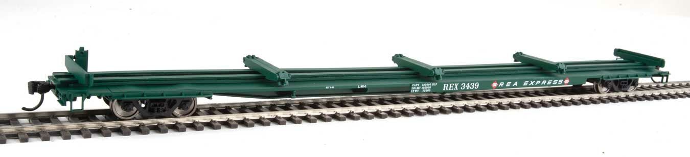 Walthers Mainline 910-5530 HO Scale G85 85' Flatcar Railway Express REA 3439
