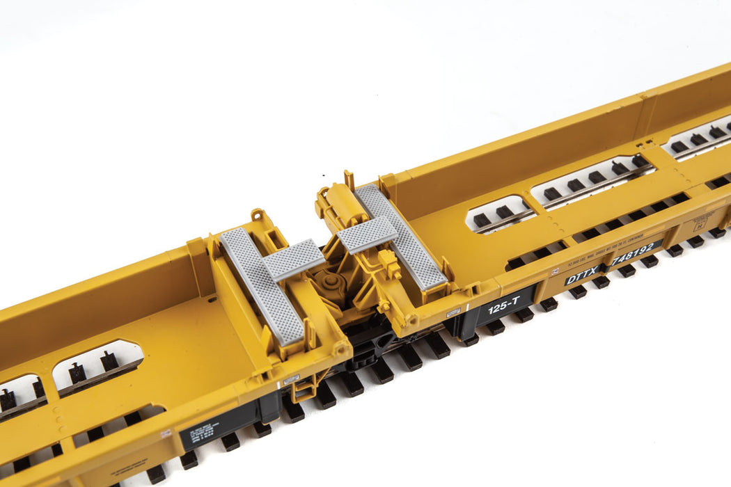 Walthers Mainline 910-55612 HO Scale 5 Unit Rebuilt 40' Well Car TTX Small Red Logo DTTX 748192