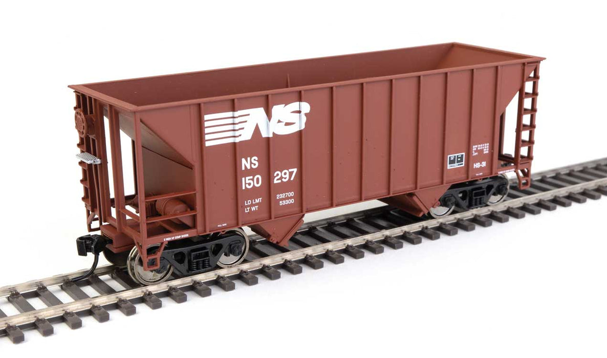 Walthers MainLine 910-56614 100 Ton 2 Bay Hopper Norfolk Southern NS 150297