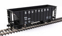 Walthers MainLine 910-56618 100 Ton 2 Bay Hopper Southern Black SOU 103320