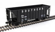 Walthers MainLine 910-56619 100 Ton 2 Bay Hopper Southern Black SOU 103456