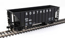 Walthers MainLine 910-56619 100 Ton 2 Bay Hopper Southern Black SOU 103456