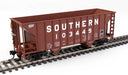 Walthers MainLine 910-56622 100 Ton 2 Bay Hopper Southern Brown SOU 103449