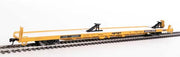 Walthers Mainline 910-5715 HO Scale 89' Channel Side Flatcar Trailer Train TTX 150155