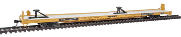 Walthers Mainline 910-5718 HO Scale 89' Channel Side Flatcar Trailer Train TTX 152588