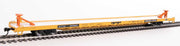 Walthers Mainline 910-5719 HO Scale 89' Channel Side Flatcar Trailer Train "Twin 45" KTTX 150529